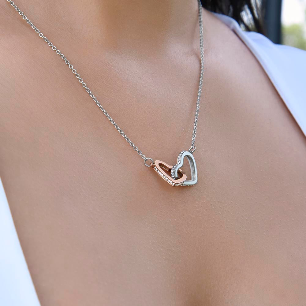 To My Soulmate I Still Love You Interlocking Heart Necklace Gift For Her Birthday Anniversary Gift For Wife