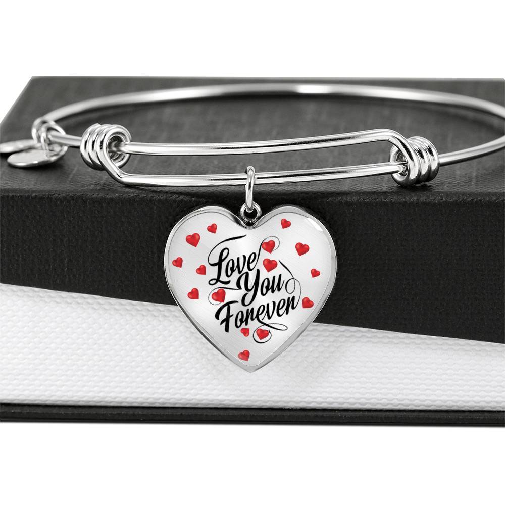 "Love You Forever" Couple Bracelets