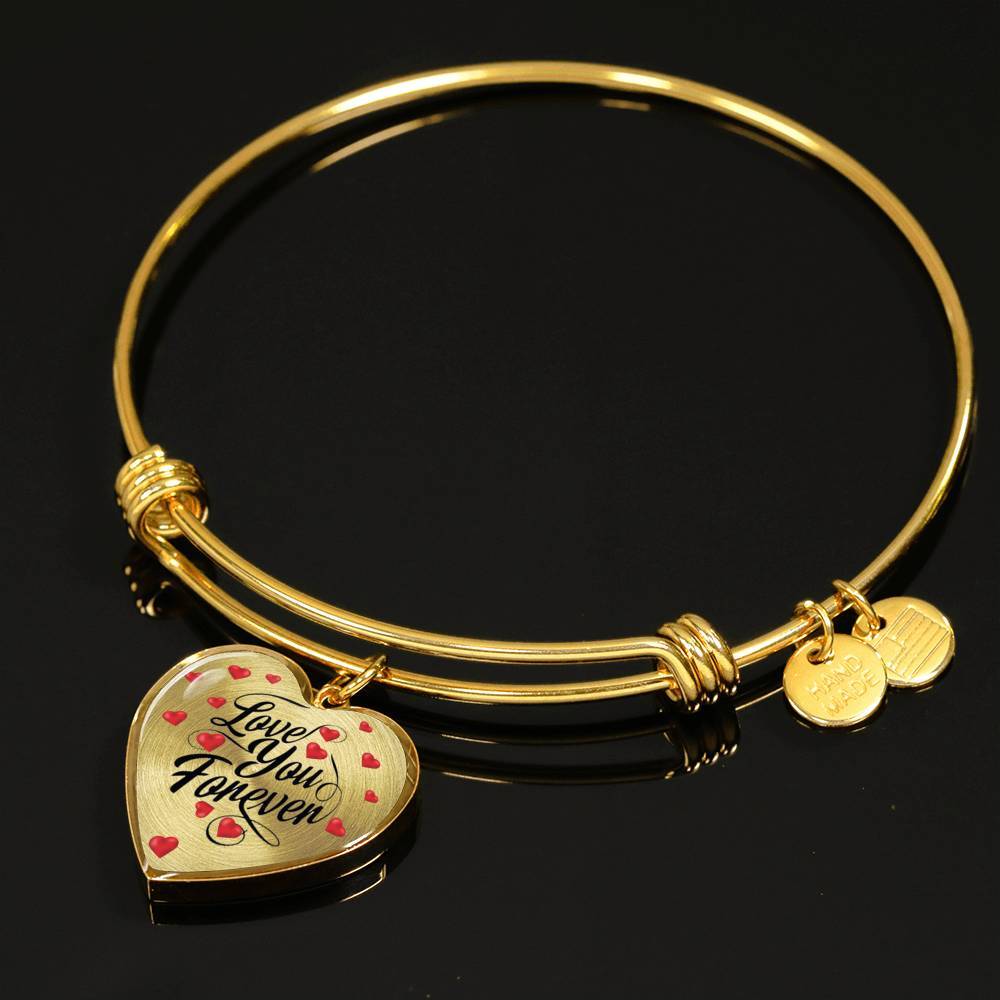 "Love You Forever" Couple Bracelets