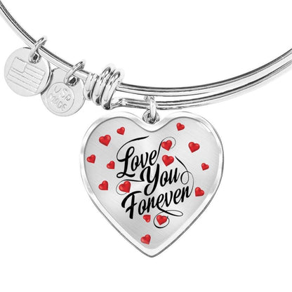 "Love You Forever" Couple Bracelets