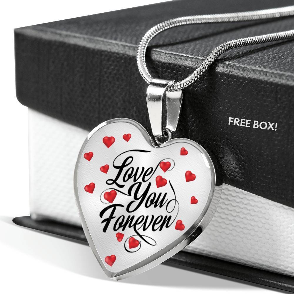 "Love You Forever" Couple Necklace