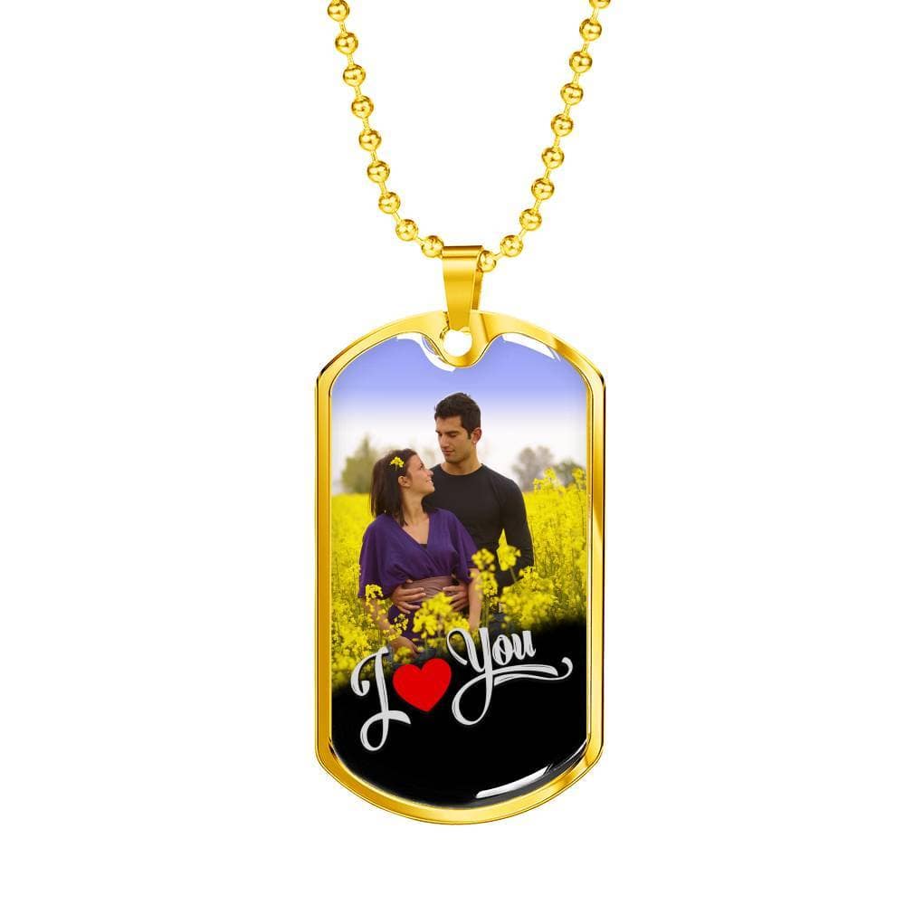 Personalized Photo Necklace For Your Loved One