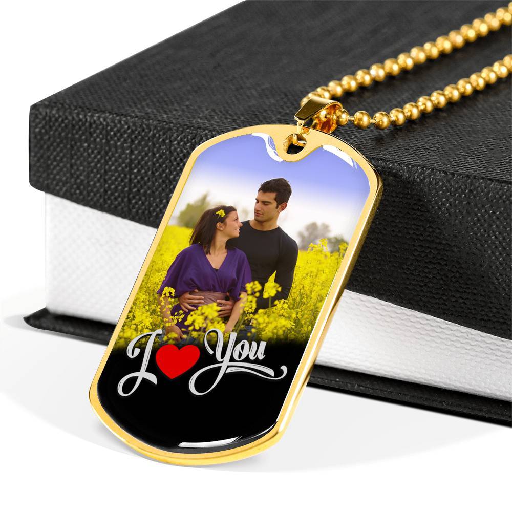 Personalized Photo Necklace For Your Loved One