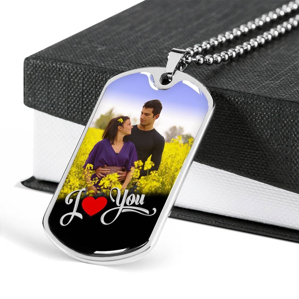 Personalized Photo Necklace For Your Loved One