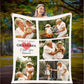 Customized Blanket World's Best Grandparents Customized Photo Blanket