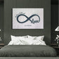 Love Infinity Custom Canvas Wall Art