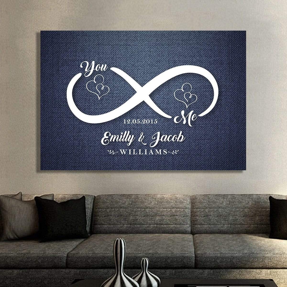 New Edition - Infinity Love Custom Canvas