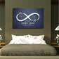 New Edition - Infinity Love Custom Canvas