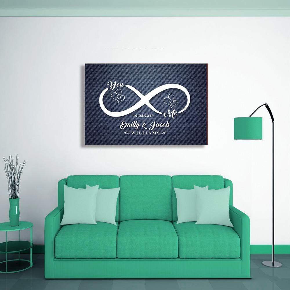 New Edition - Infinity Love Custom Canvas