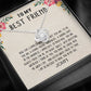 Jewelry "Dear Bestfriend" I am blessed to have you in my life customized pendant