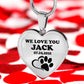 Heart Shape Dog Necklace