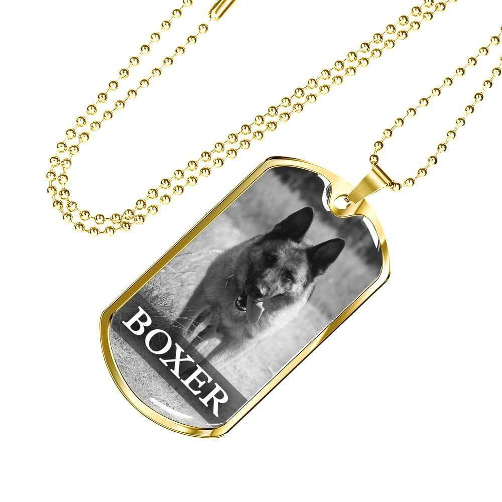 Pet Name And Image Necklace For Pet Lover