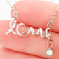 To My Gorgeous Wife I Will Love You Forever Premium Love Pendant