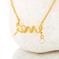 To My Gorgeous Wife I Will Love You Forever Premium Love Pendant