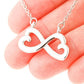 "To My Wife I Love You So Much" Infinity Love Necklace With Message of Love