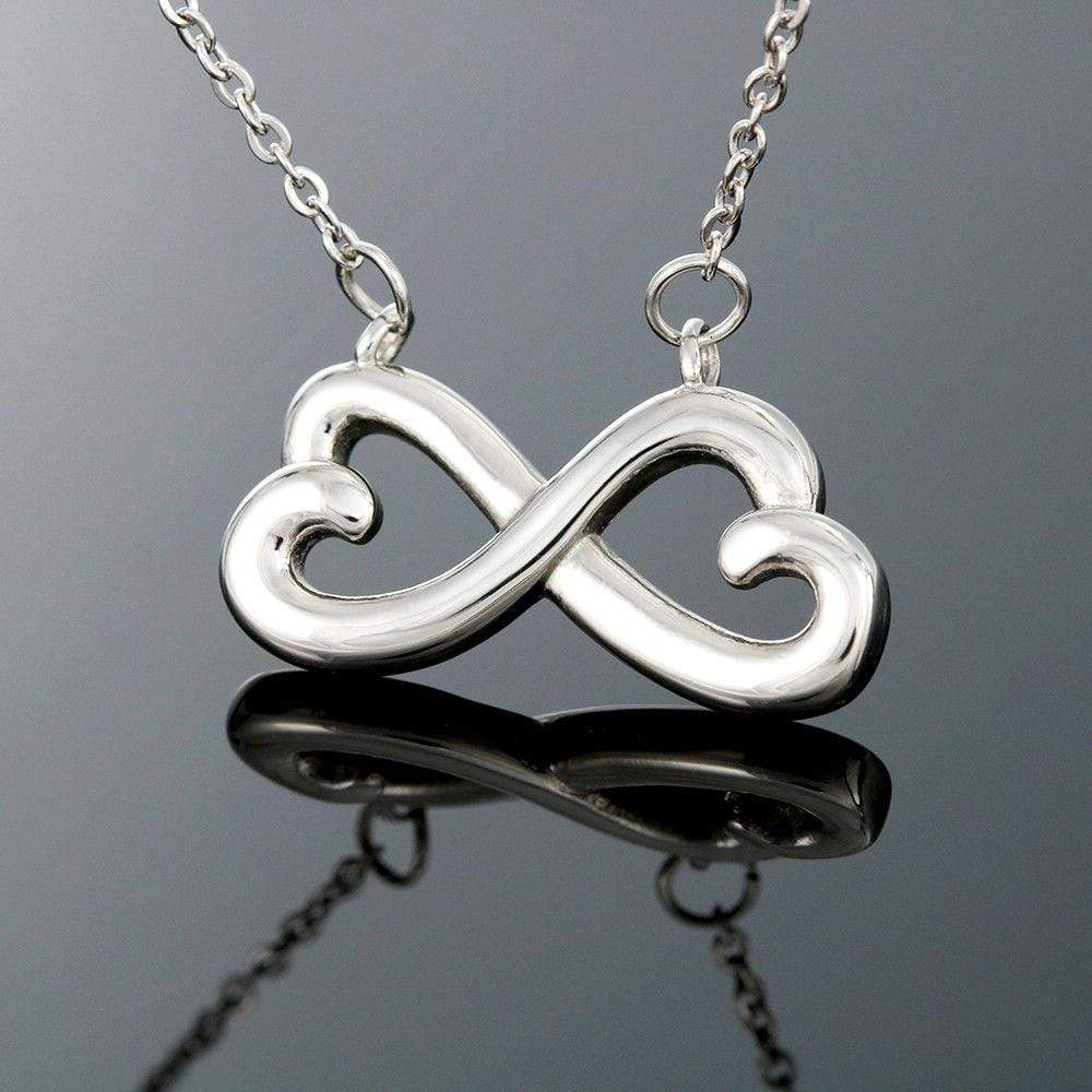 "To My Wife I Love You So Much" Infinity Love Necklace With Message of Love