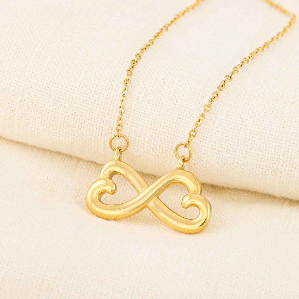"To My Wife I Love You So Much" Infinity Love Necklace With Message of Love