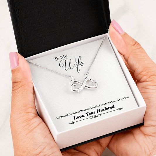 To My Wife Infinity Love Pendant