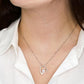 "To My Wife You Are The Best Gift Given By God To Me" 18k Gold Finish Necklace