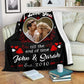 Customized Couple Blanket