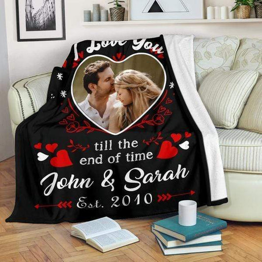 Customized Couple Blanket