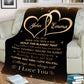 Personalized Blanket I Loved You Then I Love You Still Custom Couple Blanket