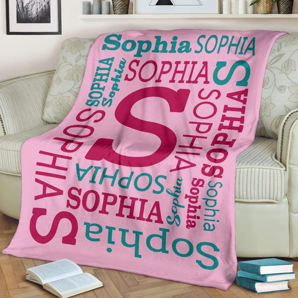 Personalized Name Blankets & Throws | Couple Desires