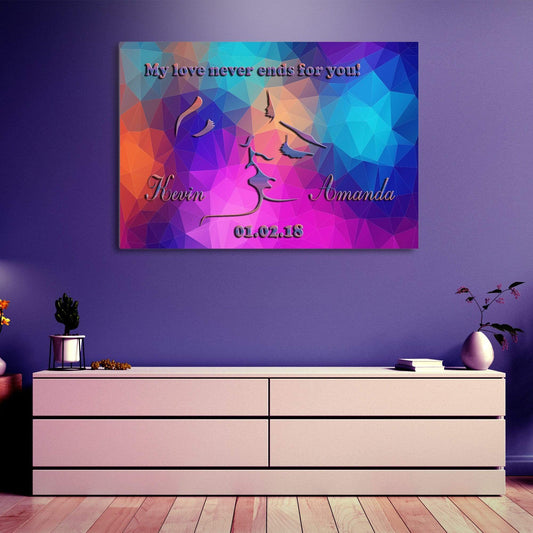 Custom Love Each Other Canvas