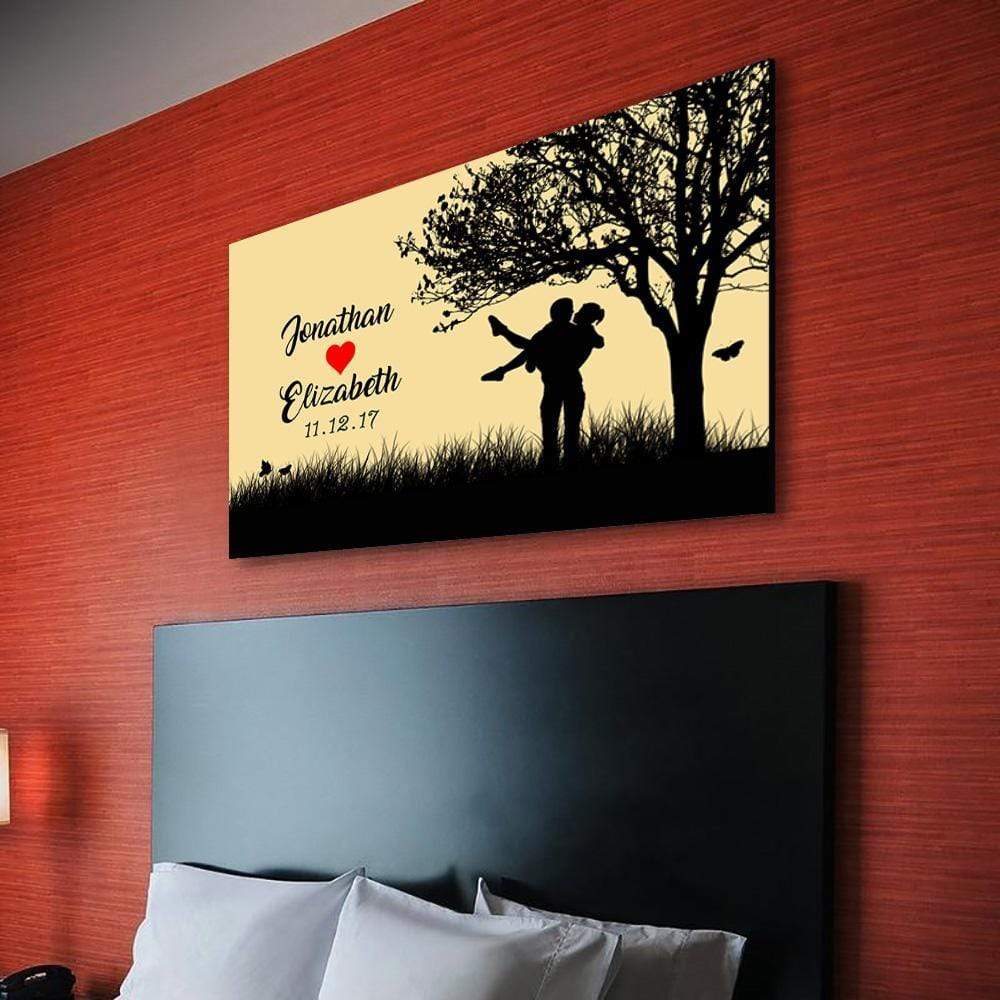 Custom Special Love Canvas Wallart