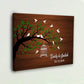 Personalized Love Tree Canvas Wall Art - Exclusively Made