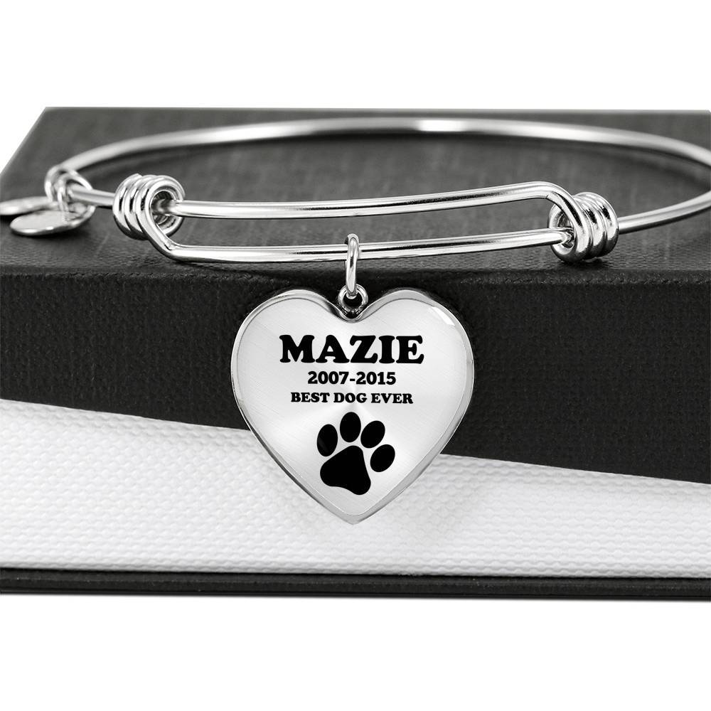 Best Dog Lover Bracelets In Heart Shape