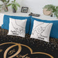 Pillows Customized Together & Forever Pillows For Couples (PACK OF 2)