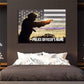 Personalized Police Canvas Wall Decor