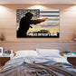 Personalized Police Canvas Wall Decor